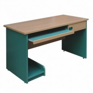 Bàn SV204S | Bàn Hòa Phát vàng xanh có ngăn kéo, 1m2