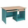 Bàn SV202S | Bàn Hòa Phát vàng xanh, hộc liền có ngăn kéo, 1m2