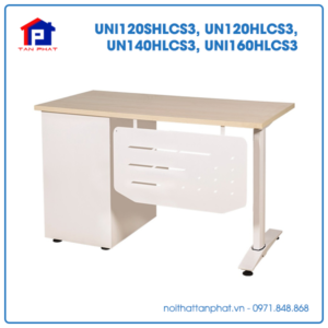 Bàn chân sắt Hòa Phát UNI120SHLCS3, UN120HLCS3, UN140HLCS3, UNI160HLCS3 kèm hộc