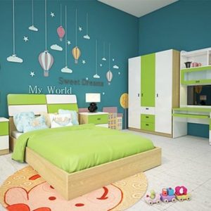 Bộ giường tủ trẻ em Hòa Phát