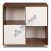 LUX850-2T1 - Tủ văn phòng thấp 2 mặt