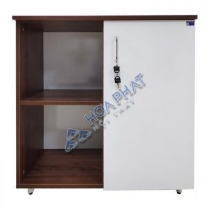LUX850-2T2 - Tủ gỗ văn phòng cao cấp 2 buồng