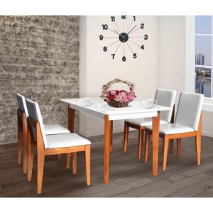 Bàn ghế phòng ăn gỗ tự nhiên Hòa Phát HGB62A, HGB62B, HGG62