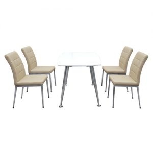 Bàn ghế phòng ăn Hòa Phát B68, G68