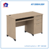 Bàn Athena Hòa Phát AT120SHL3DF dài 1m2, hộc liền 3 ngăn