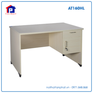 Bàn gỗ Athena Hòa Phát AT160HL kèm hộc liền 2 ngăn