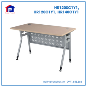 Bàn Royal Hòa Phát HR120SC1Y1, HR120C1Y1, HR140C1Y1 chân sắt, yếm tôn