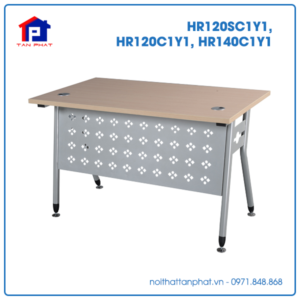 Bàn Royal Hòa Phát HR120SC1Y1, HR120C1Y1, HR140C1Y1 chân sắt, yếm tôn