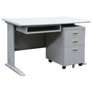 HU12S - Bàn chân sắt Hòa Phát màu ghi, dài 1m2