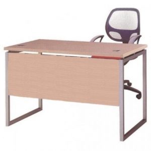 HR120C2 - Bàn Royal Hòa Phát chân sắt vuông, yếm gỗ, 1m2