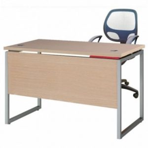 HR120SC2 - Bàn chân sắt hộp vuông, yếm gỗ lửng 1m2