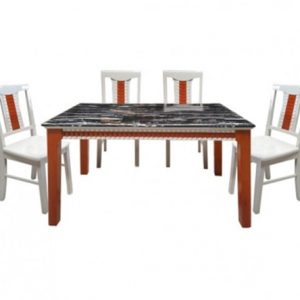 Bộ bàn ghế ăn HGB68B, HGG68