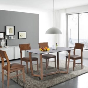 Bộ bàn ghế ăn HGB69A, HGG69