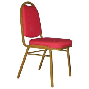 Ghế MC22 | Ghế Hòa Phát chân sắt sơn tĩnh điện, đệm mút đúc bọc nỉ