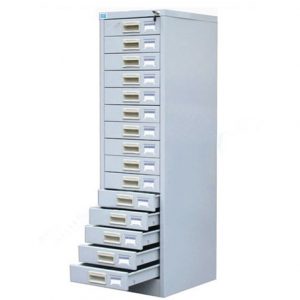 TủTU15F | Tủ sắt Hòa Phát 15 ngăn khóa giàn, màu ghi