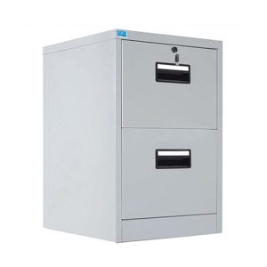 Tủ TU2F | Tủ sát Hòa Phát 2 ngăn kéo, khóa giàn, màu ghi