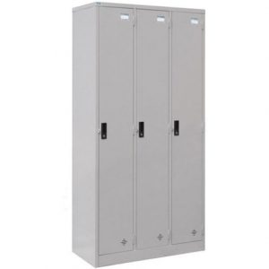 Tủ TU981-3K | Tủ sắt locker Hòa Phát 6 khoang, 3 buồng, màu ghi