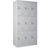 Tủ TU983-3K | Tủ locker sắt Hòa Phát 9 khoang, màu ghi