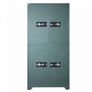 Tủ TU09K4C | Tủ sắt Hòa Phát 4 ngăn khóa mã, màu ghi xanh