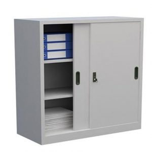 Tủ TU88S, TU118S | Tủ sắt ghép Hòa Phát 2 đợt, cánh lùa