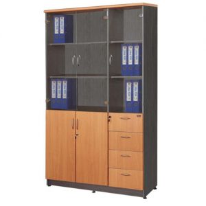 Tủ tài liệu gỗ Hòa Phát NT1960-3G4D
