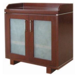 Tủ DC8040H1 | Tủ gỗ Hòa Phát 2 cánh kính, sơn PU