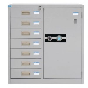 Tủ TU88-7D | Tủ sắt Hòa Phát 7 ngăn kéo, cánh mở